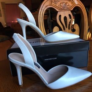 meredith pointy toe slingbacks